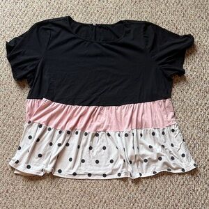 BloomChic Elegant Black Top